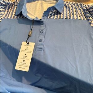 Women's Maelreg Light Blue Performance Polo Shirt